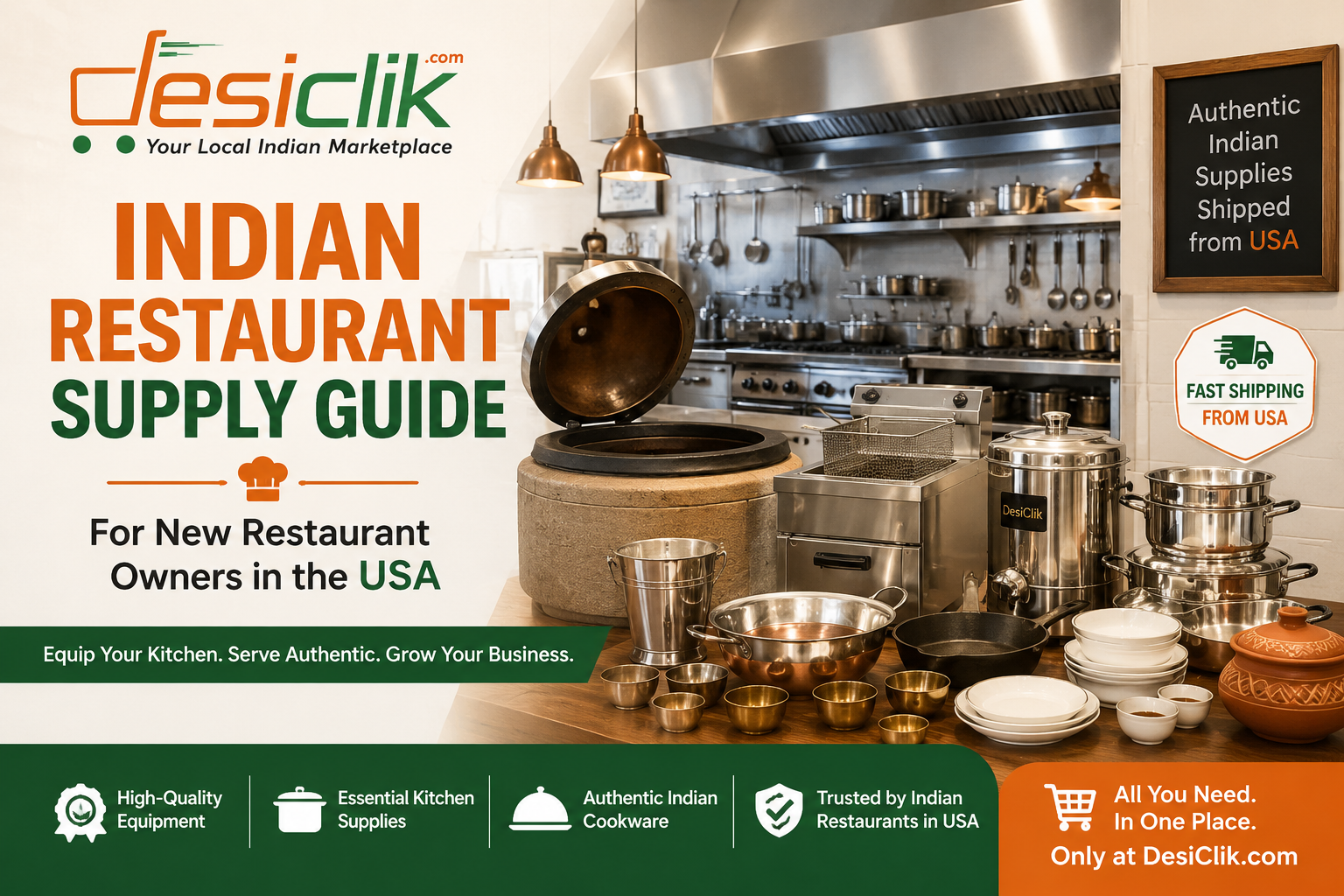 Indian Restaurant Supply Guide for New Restaurant Owners in the USA Indian Restaurant Supply Guide for New Restaurant Owners in the USA