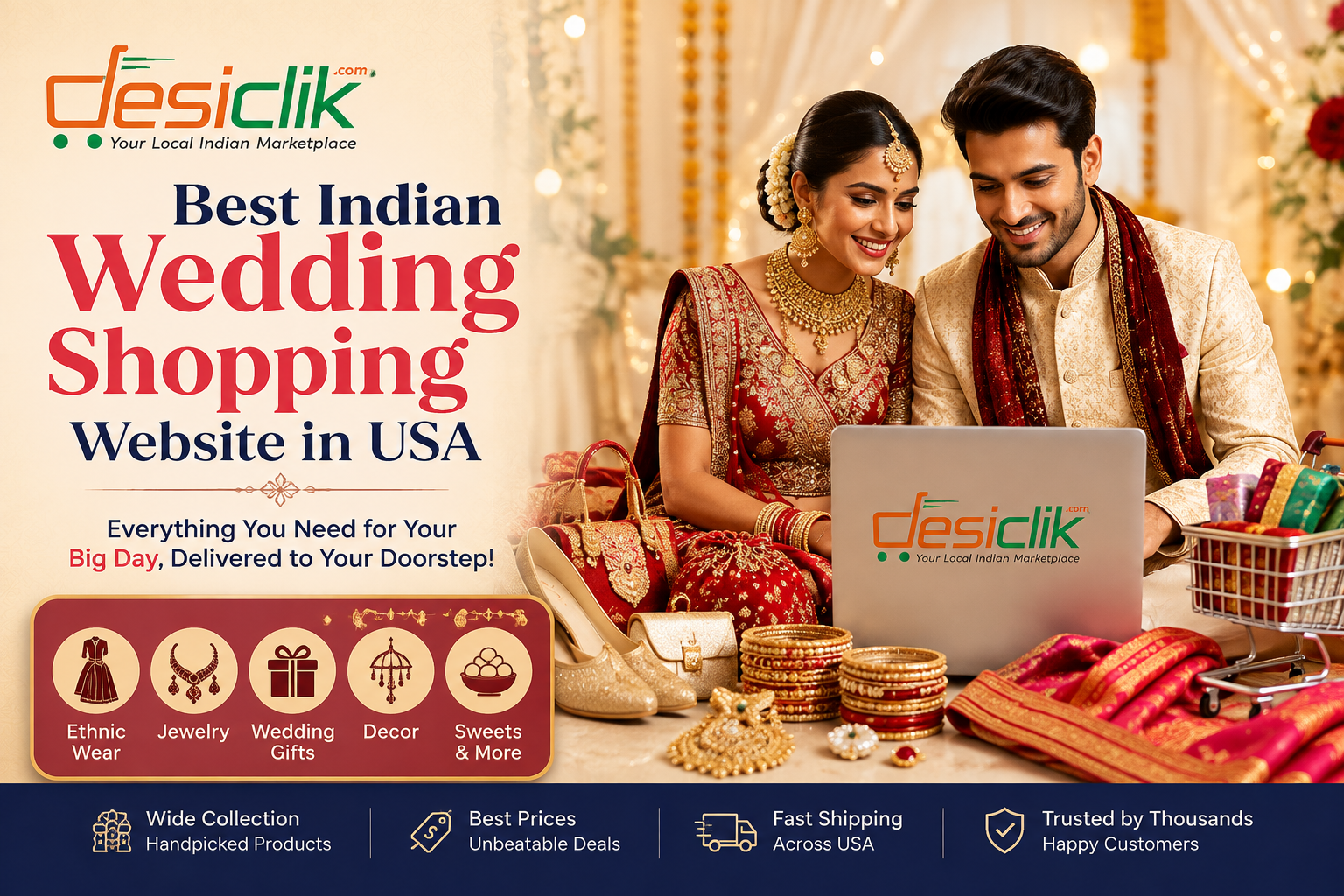 Looking for the best Indian wedding shopping website in USA? Looking for the best Indian wedding shopping website in USA?