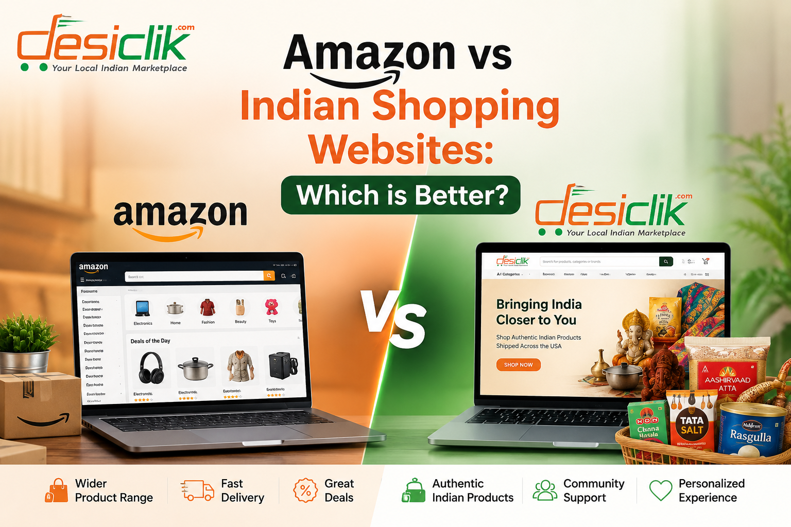 Amazon vs Indian Shopping Websites: Which is Better? Amazon vs Indian Shopping Websites: Which is Better?