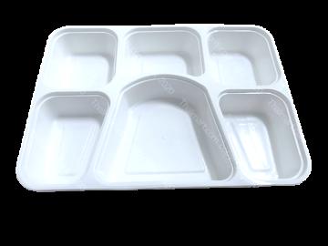 SUT 3 compartment plates disposable 100-Pack 9 Inch Heavy-Duty