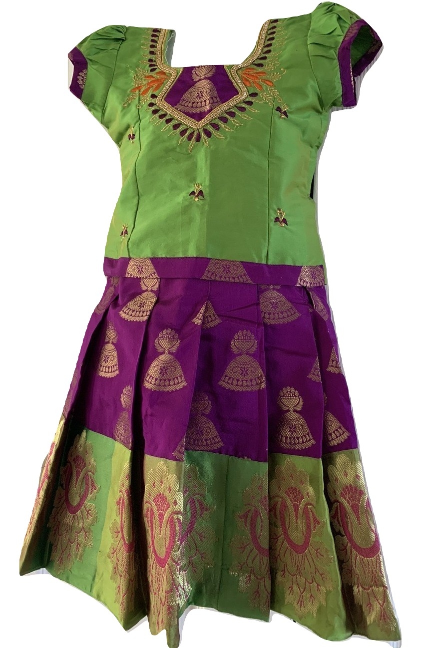 pattu parikini blouse designs