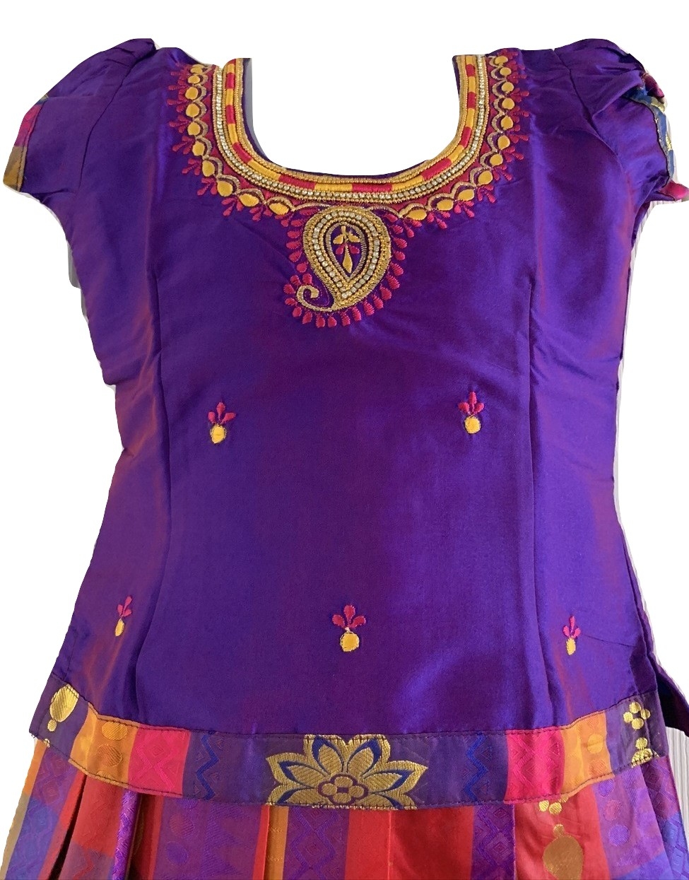 pattu parikini blouse designs