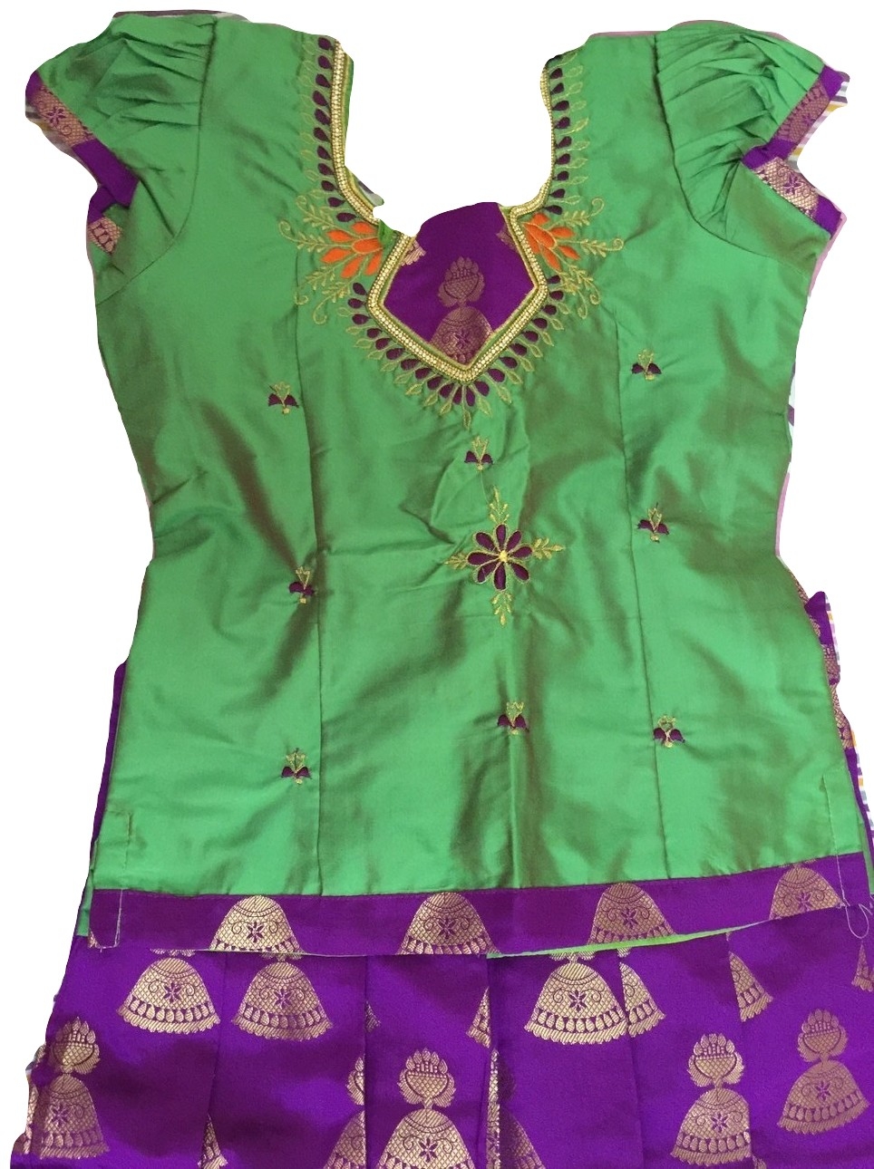 pattu parikini blouse designs