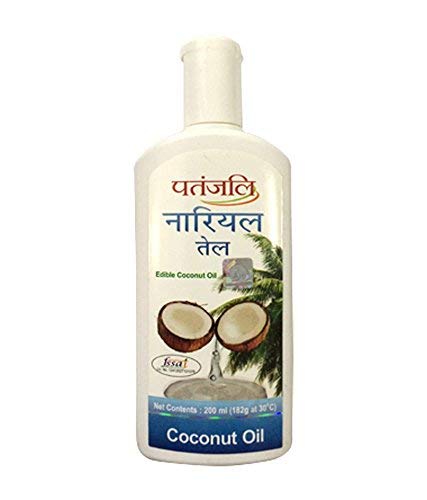 Patanjali Coconut Hair Oil - 200 ml #49383 | DesiClik.com, USA