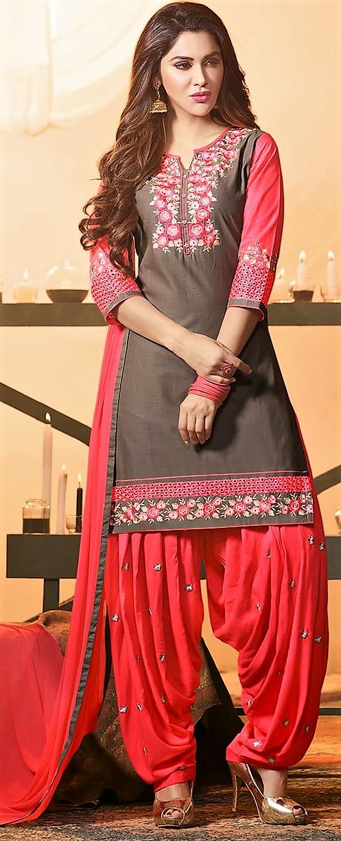 patiala suit salwar combination