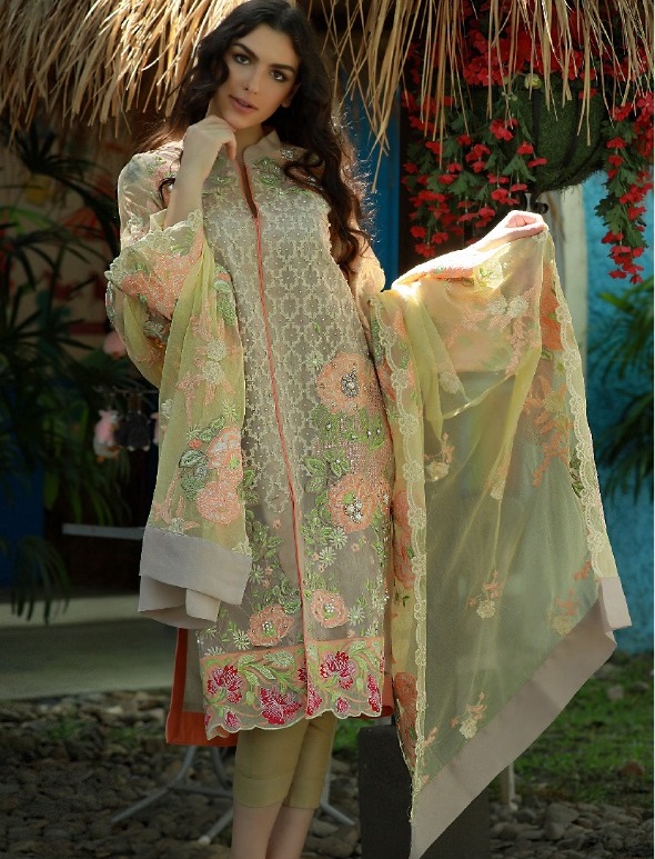 Maria B Embroidered Pakistani Designer Salwar Kameez Bollywood Suit #1 ...