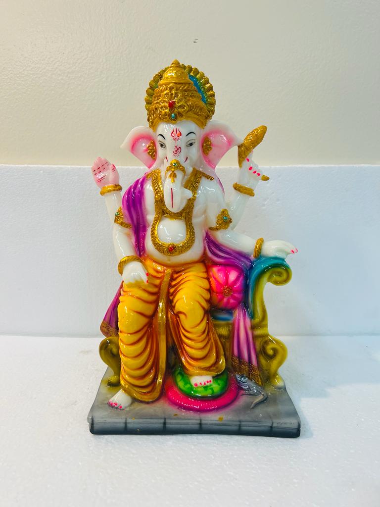 Handmade Brass Ganesh Statue, Lord Ganesha Idol Elephant Sculpture Hindu  Religious Figurine Sacred Good Luck Spiritual Altar Home Decor Gift -  AuthIndia