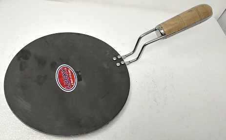 Iron Tawa Pan (Traditional Heavy Duty Griddle)