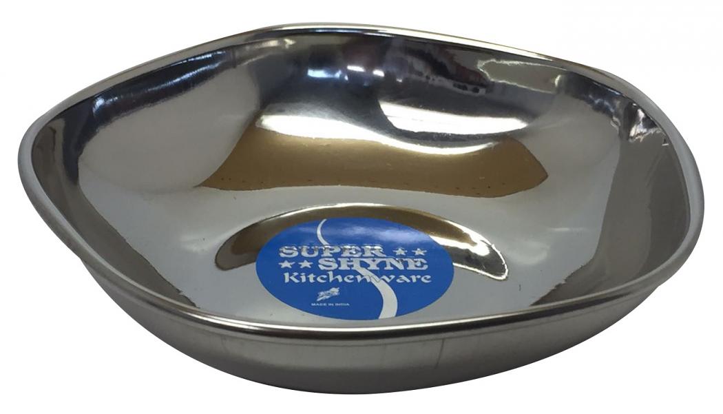 Tabakh Stainless Steel Kadai Flat Bottom Size 12 #56851 | Buy Indian  Cookware Online