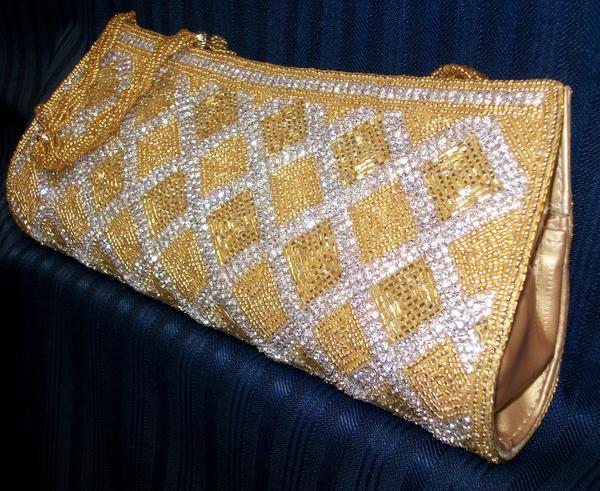 Cream & Gold designer potli bag | Potli bags, Purse wallet, Cream and gold