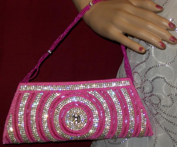Fancy Clutch, Multi-color Indian Designer Purse Bag #38371 | Buy Indian  Purse & Clutch Online