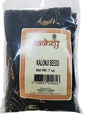 Kalonji Seeds (Black Seed, Nigella Sativa, Black Cumin) Seeds 7oz (200g ...