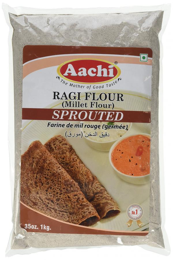 Aachi Sprouted Ragi Flour 1 Kg #45942 | DesiClik.com, USA