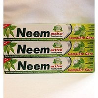 Neem Active Toothpaste- 200g X 3 #58696 | Buy Online @ DesiClik.com, USA