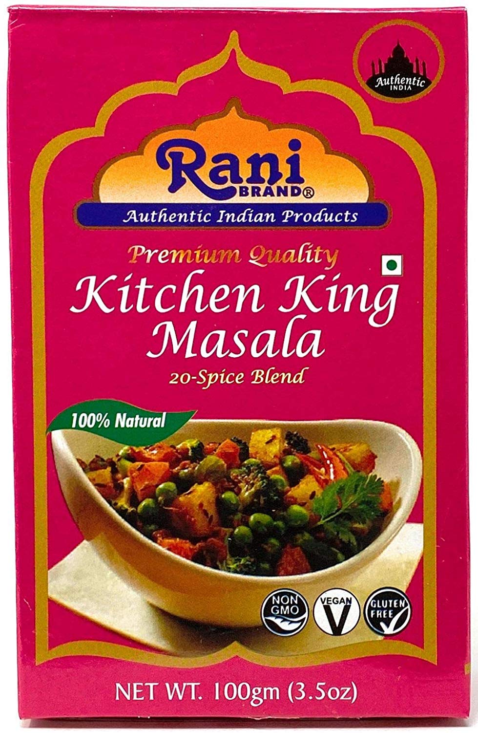 Desi Kitchen Spices All Natural, Salt Free, Vegan, NON GMO