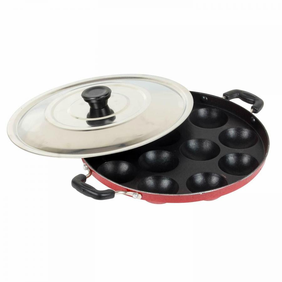 Cast Iron Appe Maker - Non-Stick Appam Pan for Perfect South Indian