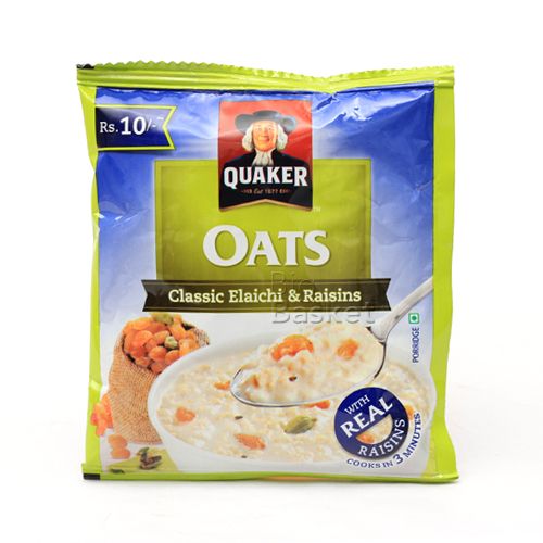 Quaker Oats - classic Elichi & raisins 26 gms #50320 | Buy Online ...