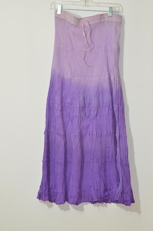 Violet Voil Crushed Skirt Size 36 Or Smaller #36020 | Buy Crush Design ...