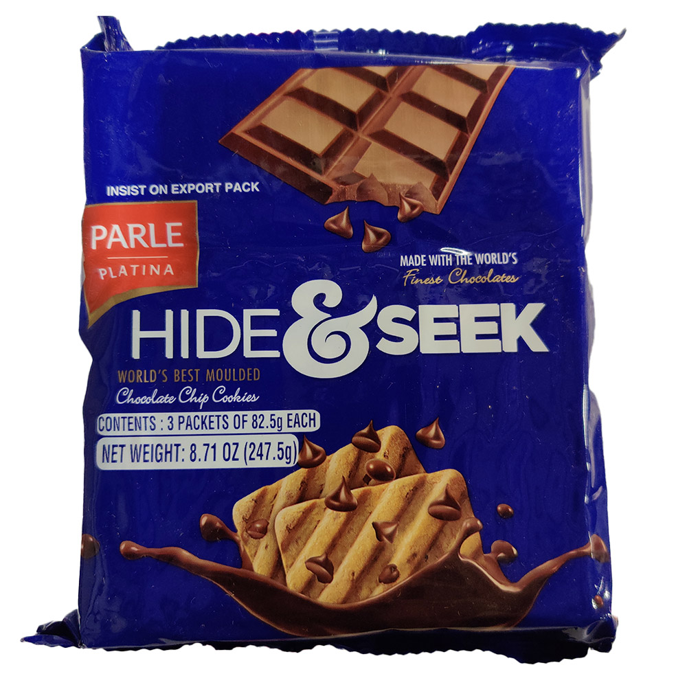 Parle Hide Seek Chocolate Chips Cookies 247 5 Gms Buy Biscuits Cookies Online