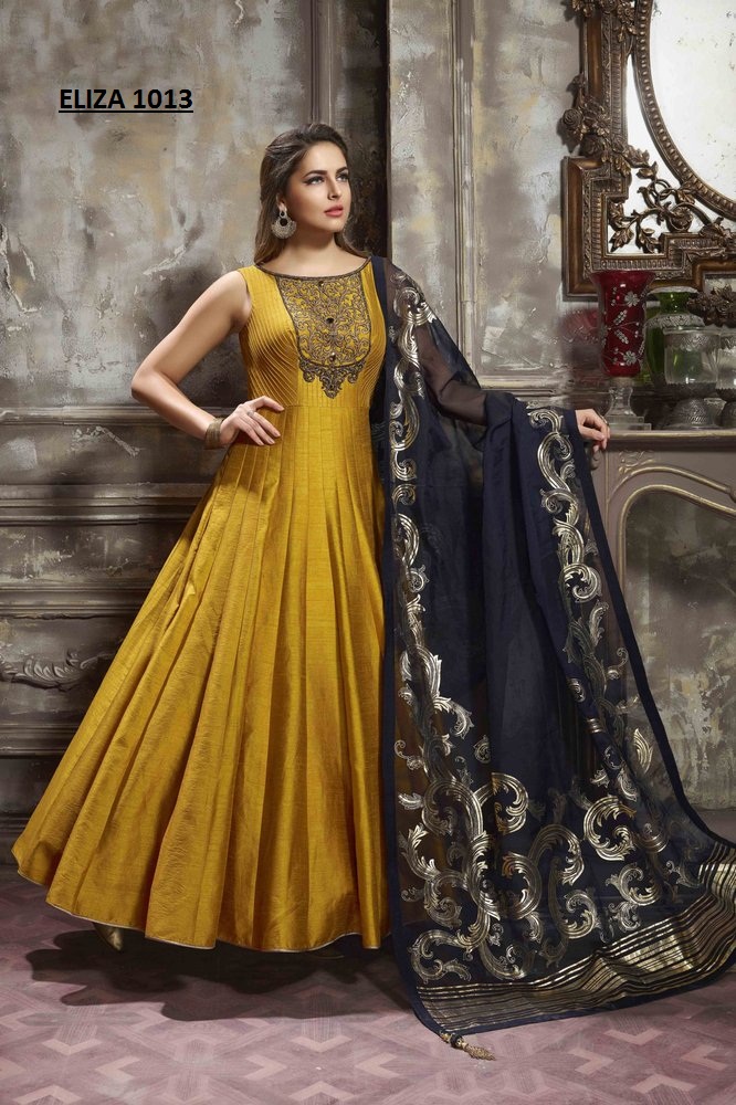 party wear long gown design images