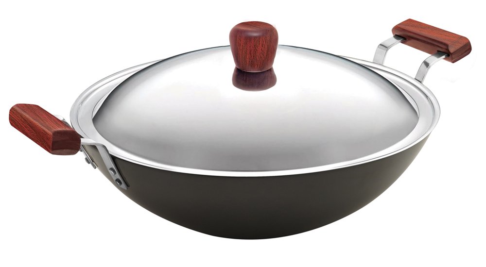 Futura Non Stick 9-Inch All Purpose Frying Pan with Stainless Steel Lid,  2.5-Liter