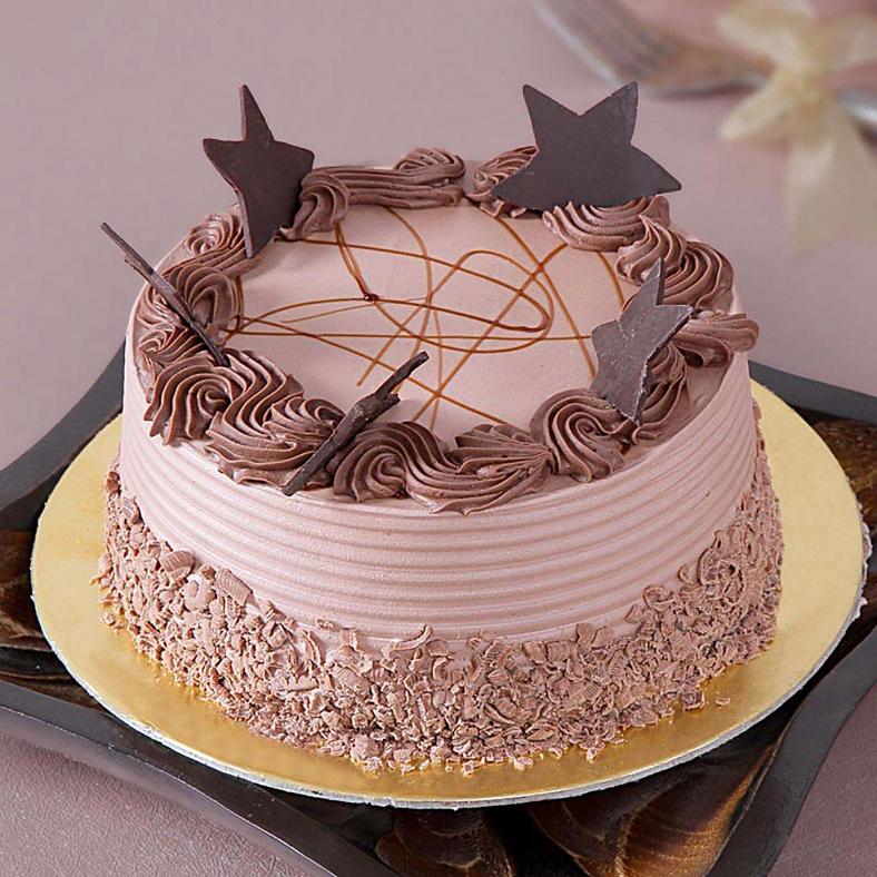 Buy/Send Cream Drop Chocolate Cake Half Kg Online- FNP