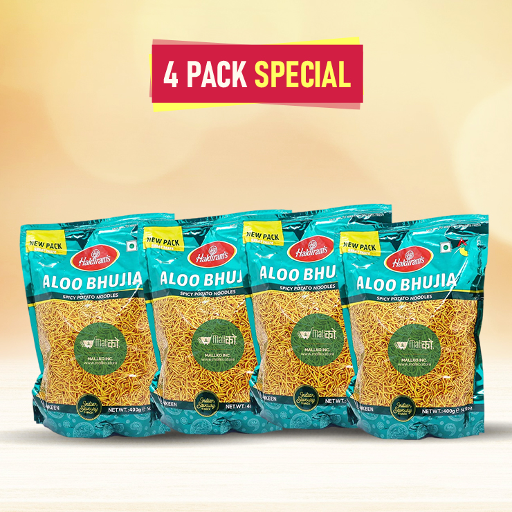 Haldirams Aloo Bhujia 200g X 4 Pack #57213 