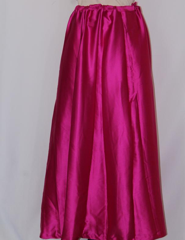 Magenta Satin Petticoat Under-Skirt for Sarees #30812 | Buy Saree ...