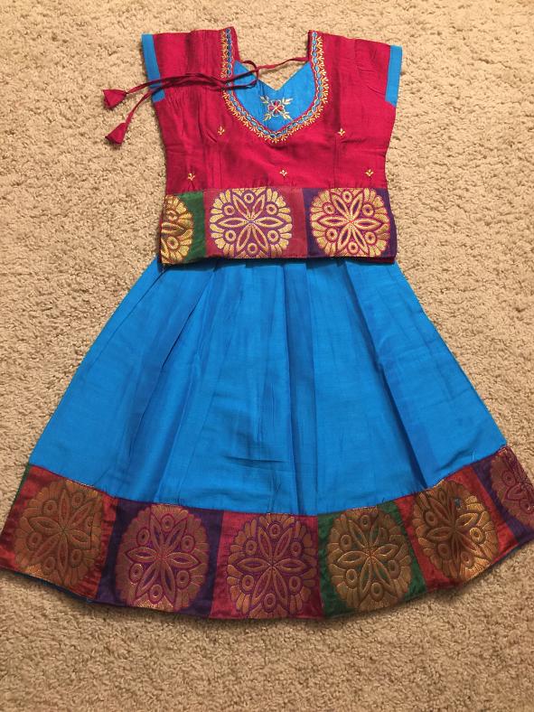 traditional dress for 3 year girl