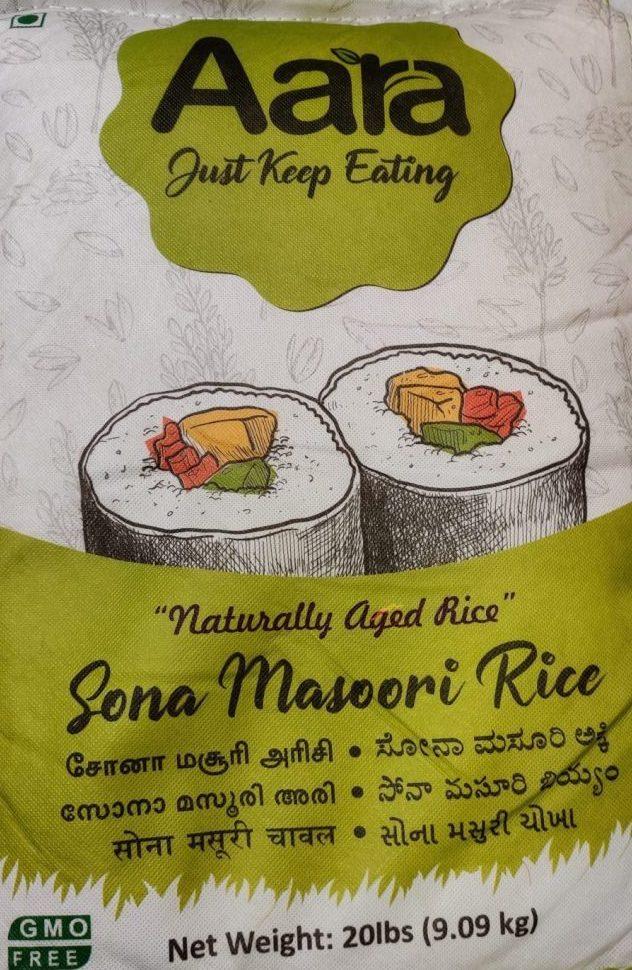 Sonamasuri Rice Bag