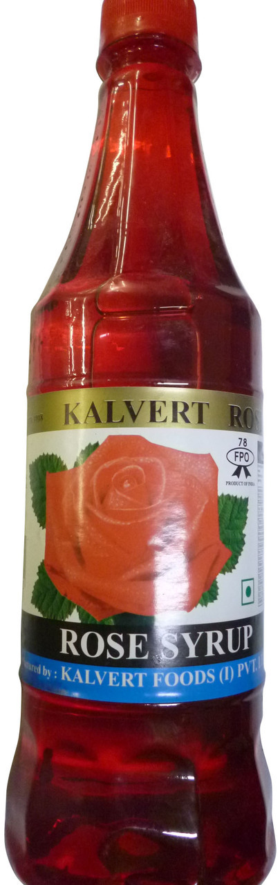 Kalvert Foods Rose Syrup 750 ml #46382 | DesiClik.com, USA