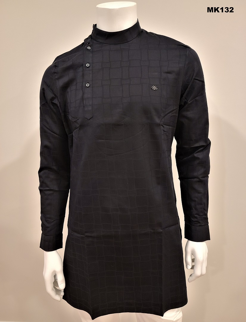 W shop kurta black