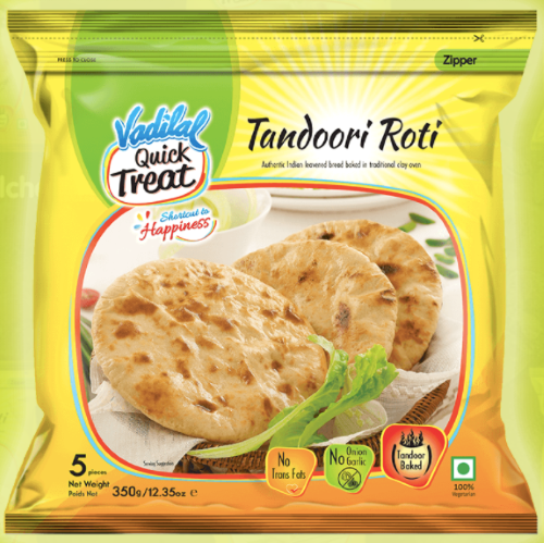 Vadilal Tandoori Roti - (350g   5 Pcs) #48049 