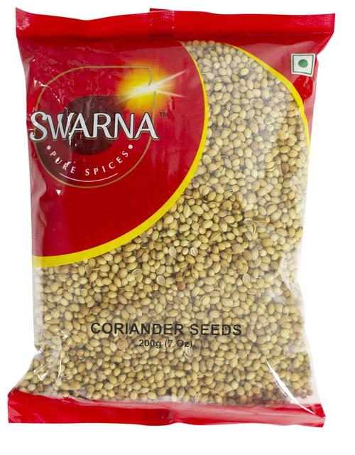 Swarna Pure Spices, Fresh & Natural Coriander Seeds, 200g #51015 ...