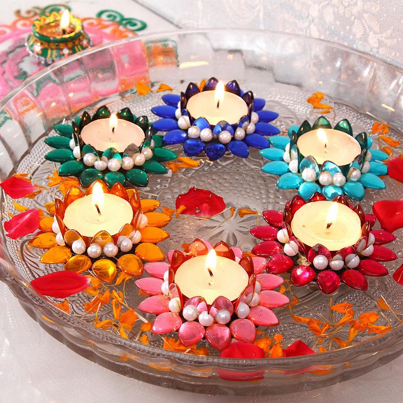 floating diyas for diwali