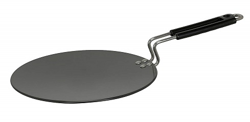 Vinod Cookware Nonstick Induction Dosa Tawa 25cm, Black