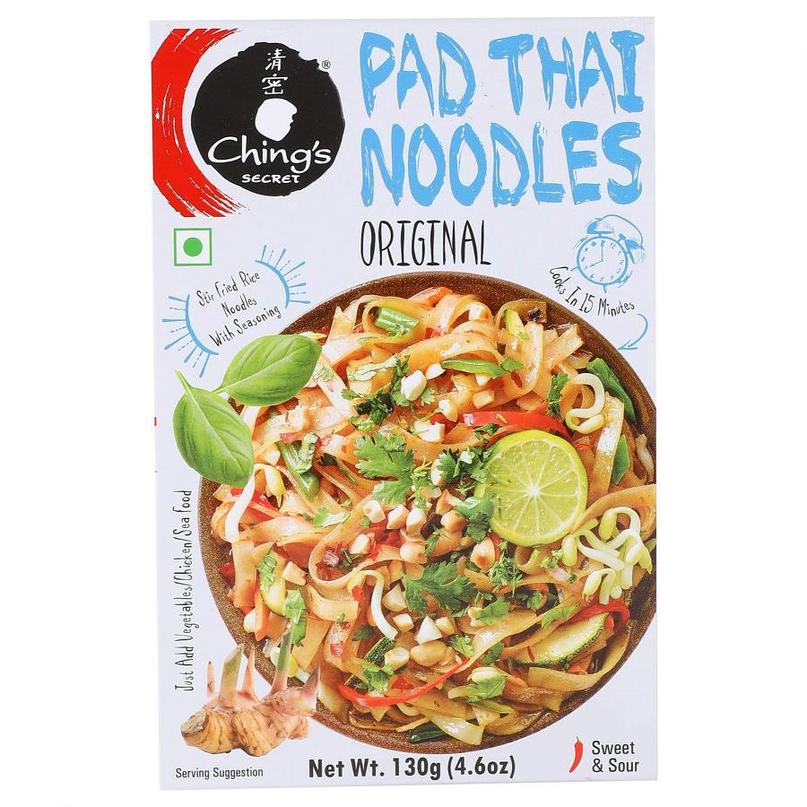 Chings Secret Pad Thai Noodles Original 130 Gms 46822 Buy Vermicelli Noodles Online