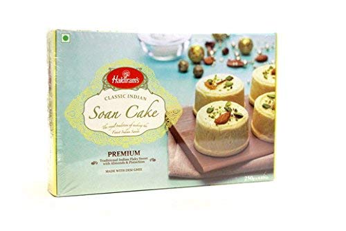 Buy Haldiram's Nagpur Soan Papdi (Desi Ghee)500 gm Soan Cake - Pack (400 g)  with 2 Small Diya Online at Best Prices in India - JioMart.