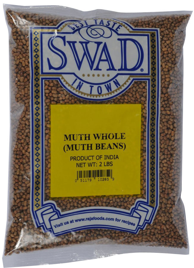 Swad Muth Dal Split Muth Beans 2 lbs #50920 | Buy Online @ DesiClik.com ...