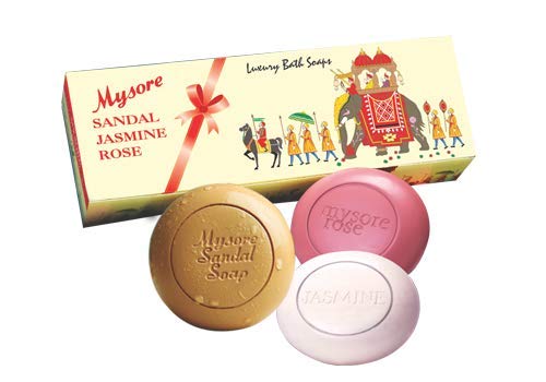 Buy Mysore Sandal Purest Sandalwood Soap (Gold, 125 Grams Per Unit, Pack of  4) Online at Low Prices in India - Amazon.in