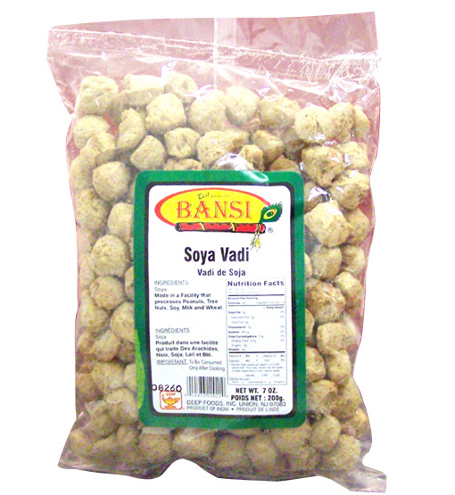 Bansi Soya Vadi (Chunks) 200 G #32355 | DesiClik.com, USA