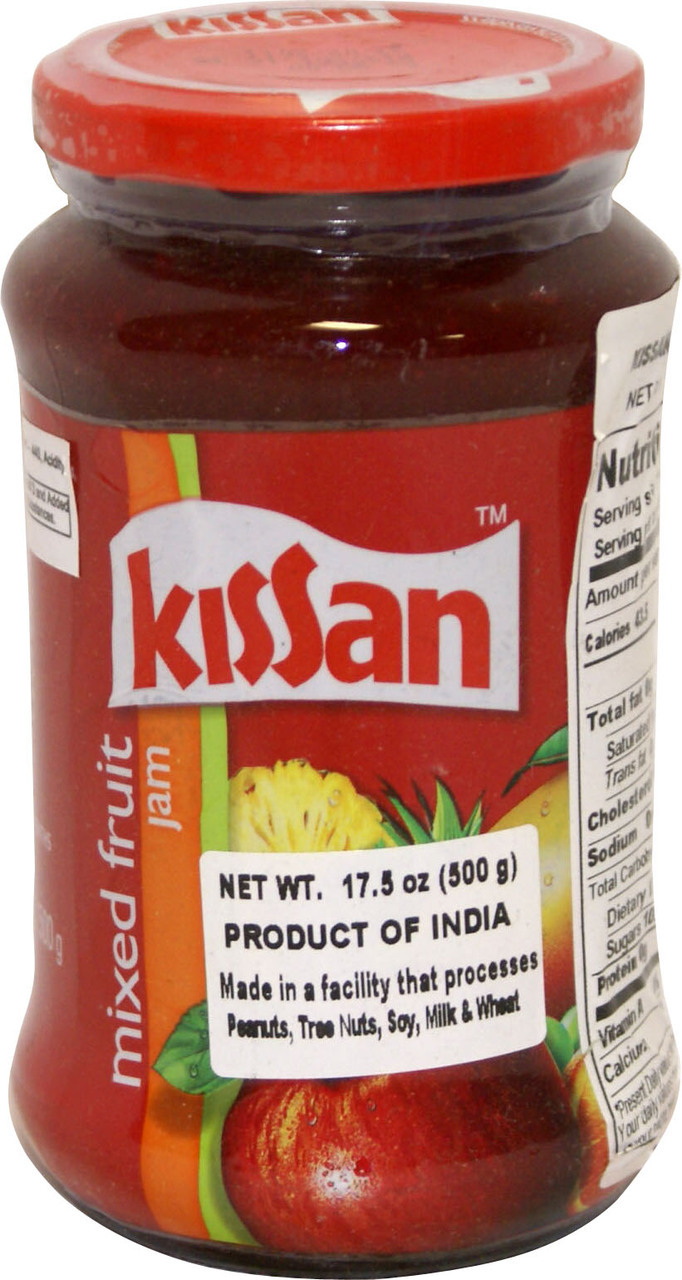 Kissan Mixed Fruit Jam 500 G 32430 Buy Gourmet Indian Food Online