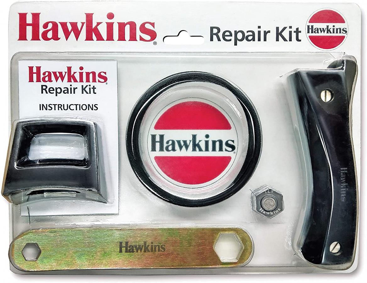 Parts of a Hawkins Pressure Cooker