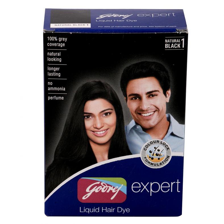 Godrej Expert Liquid Hair Dye Black 20 Ml #32379 | Buy ...