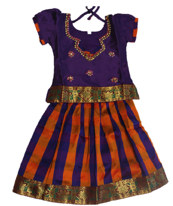 Pattu Pavadai Dress For 1 to 2 Yr Old/50% off #24328 | DesiClik.com, USA