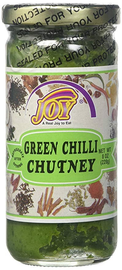 Joy Green Chilli Chutney 10 oz #36281 | Buy Chutney Spread Online