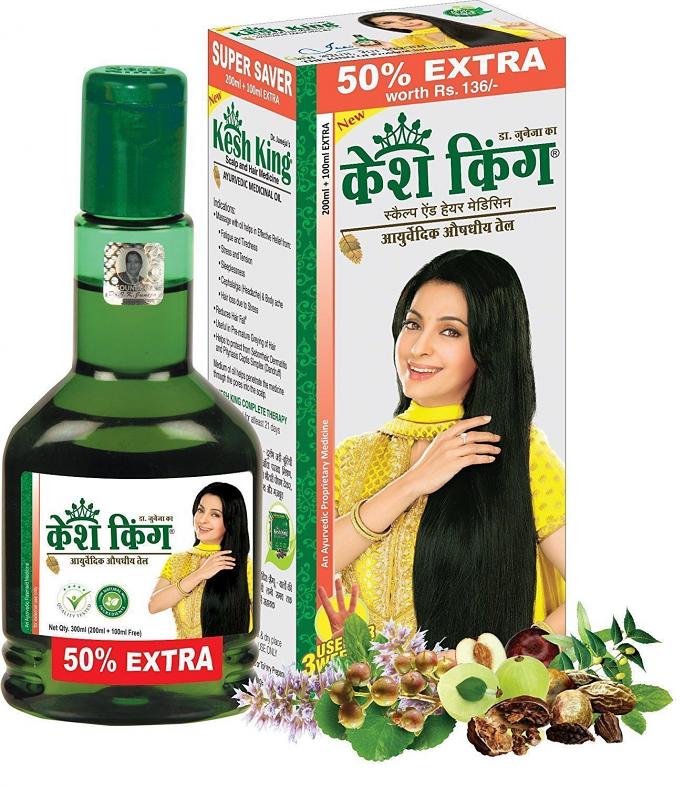 Kesh King Ayurvedic Medicinal Oil, 300ml #34756 | Buy Hair Oil Online