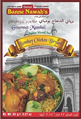 Banne Nawab's Bombay Chicken Biryani 93 G #33392 | Buy Indian Spices Online
