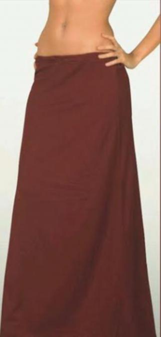 All Cotton Petticoat (L) Underskirt Inskirt for Saree #21788
