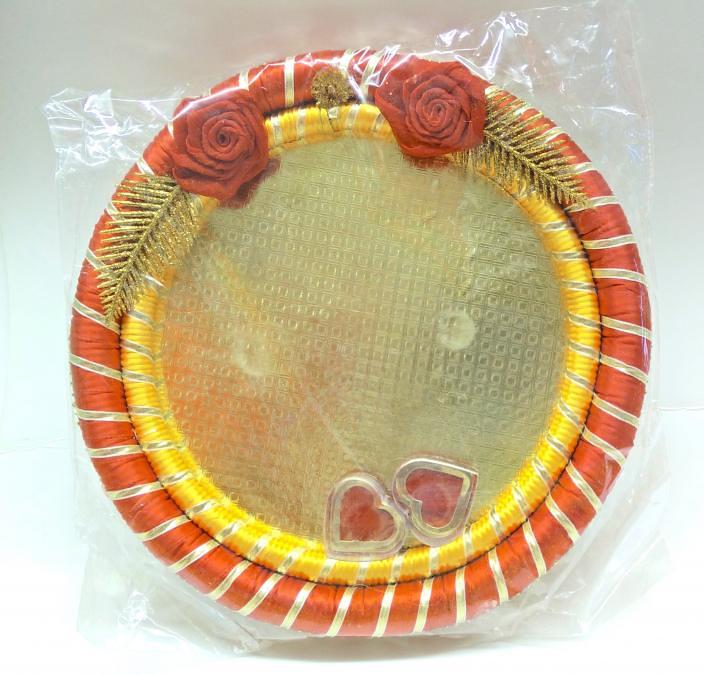 Decorative Platter Engagement Ring Platter Wood, Cloth Decorative Platter  Price in India - Buy Decorative Platter Engagement Ring Platter Wood, Cloth  Decorative Platter online at Flipkart.com